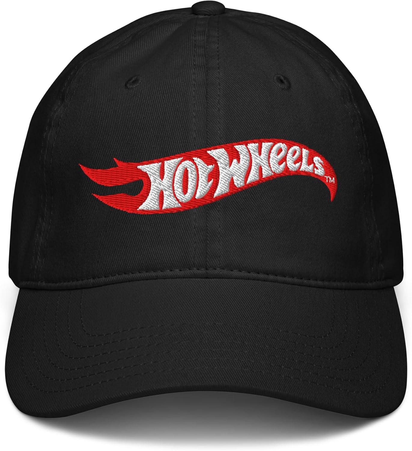 Hot Wheels Red Logo Adjustable Baseball Hat