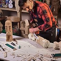 Vista 5 de Hutsuls Double Sided Leather Strop Paddle Kit - Get Razor-Sharp Edges, Ergonomic Handle, Quality Honing Leather, and Step-by-Step Guide