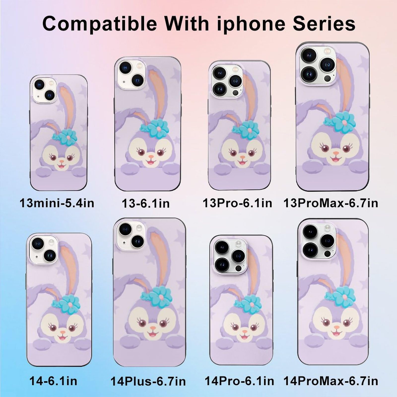 Amazon.co.jp: iPhone 12 Miniケース ステラルー 紫 かわいい
