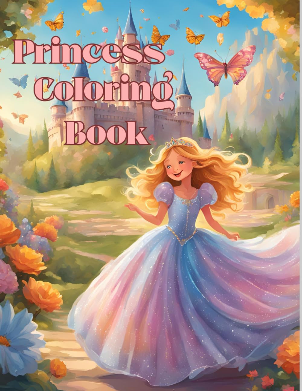 Princess Coloring Book: Enchanting Designs for Royal Adventures and Creative Fun!
