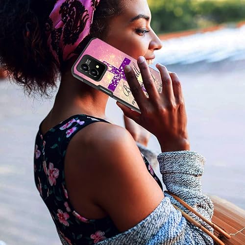 Miniatura 6 de BWOOLL Funda diseñada para Moto G Stylus 5G 2023, híbrido de policarbonato duro y silicona suave de doble capa a prueba de golpes para Motorola Moto