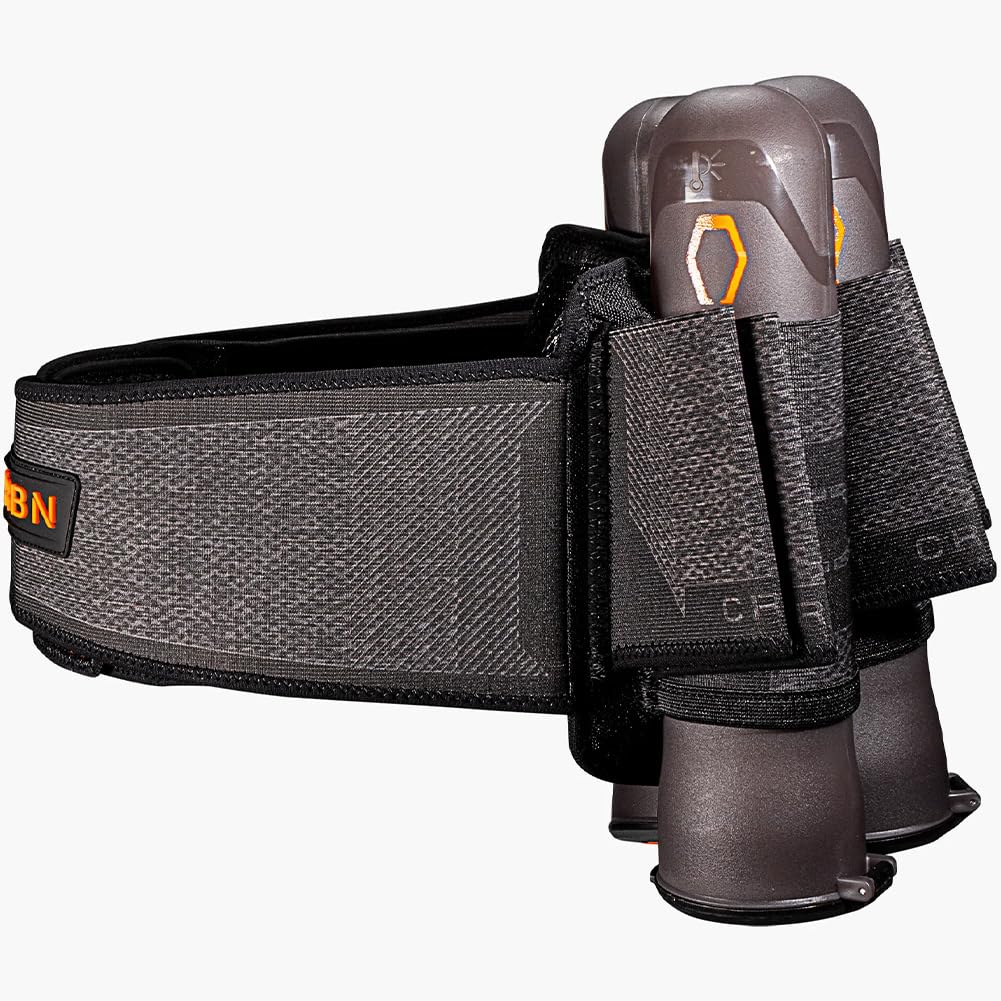 Carbon Paintball CRBN Harness Strapless 4+7 Pod Pack - Black Heather (Small/Medium)