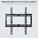 Robustt Heavy Duty TV Wall Mount Bracket for 42-55 Inches LED/HD/Smart TV'S, Universal Fixed TV Wall Mount Stand (Pack of 5) gallery image