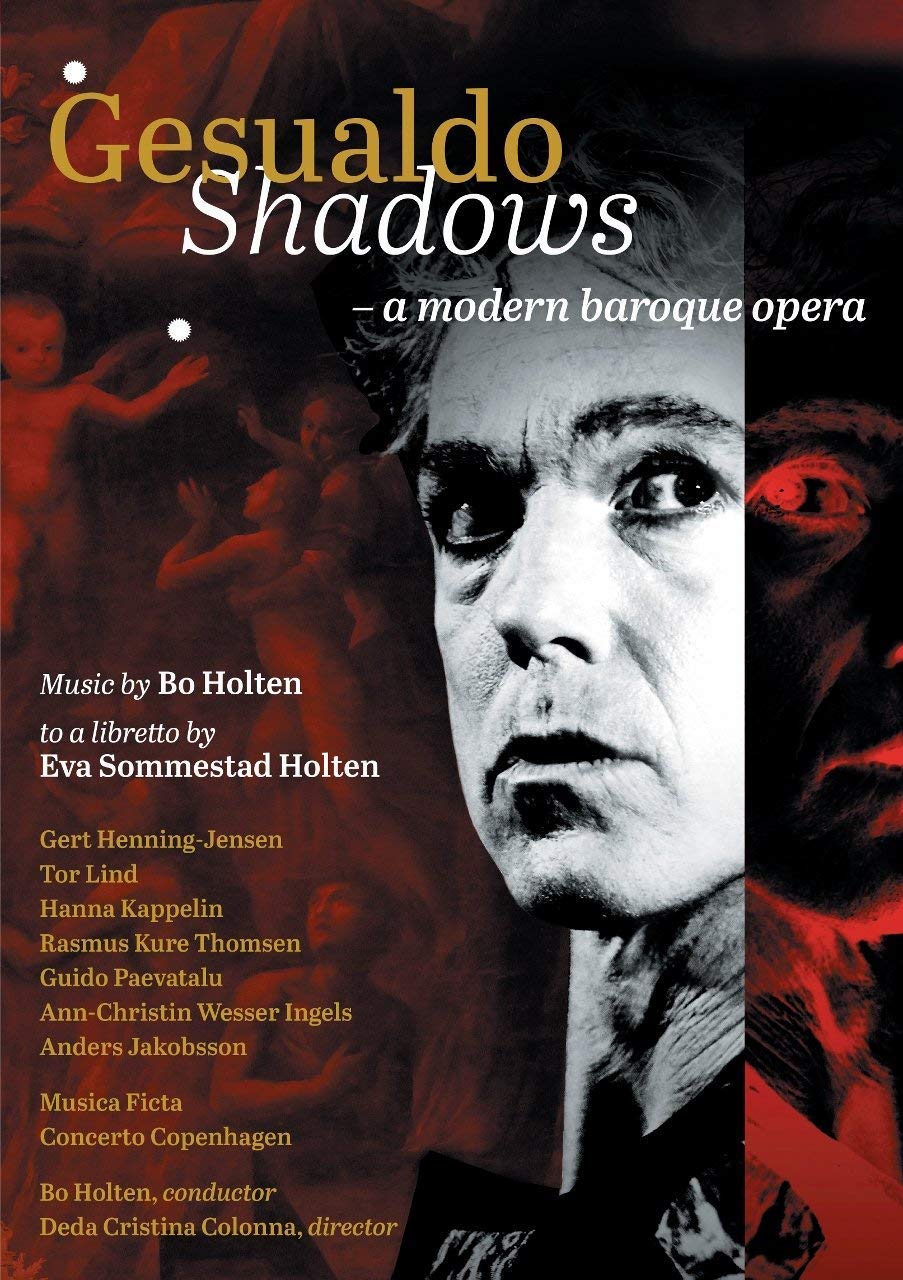 Bo Holten : Gesualdo - Shadows CD de música polifónica coral antigua