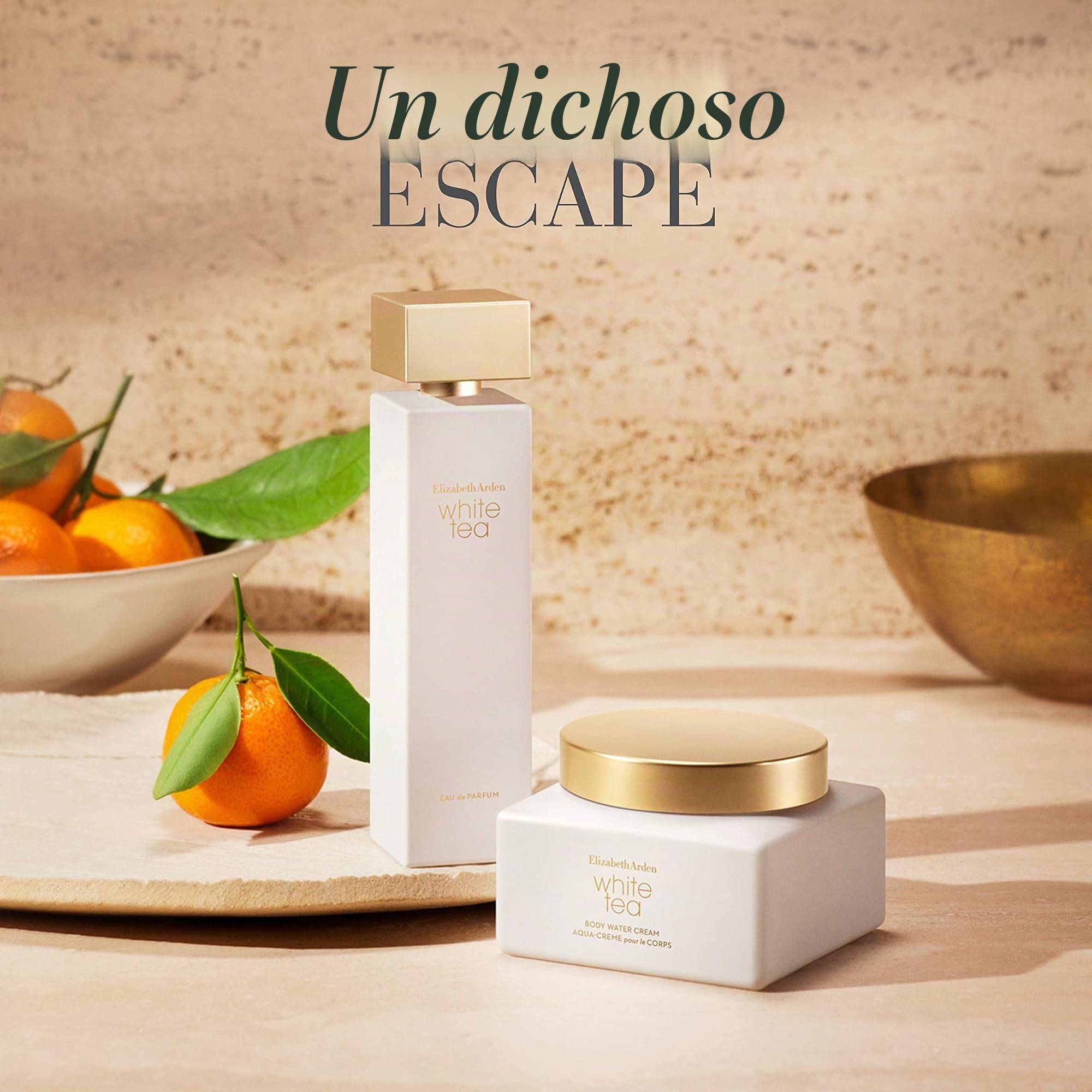 Elizabeth Arden White Tea EDP, Perfume Mujer, Fragancia Floral Acuática - 100 ml & White Tea Eau de Toilette, Perfume de Mujer, Fragancia Floral, 100 ml
