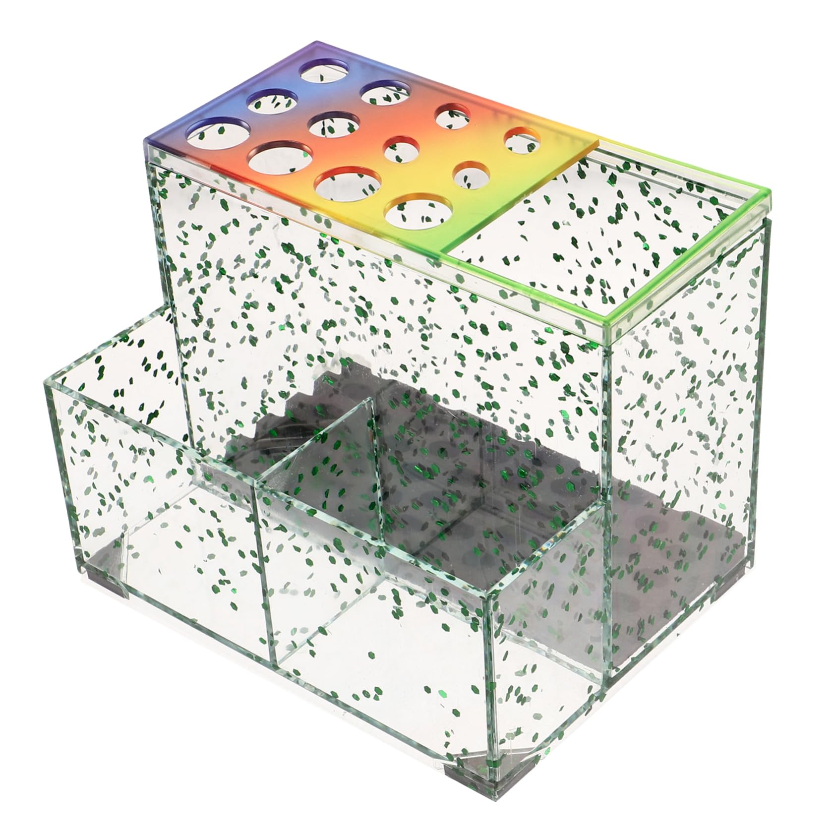 WOFASHPURET Hair Stylist Case Hairdressing Scissor Storage Box Anti-slip Tool Box for Hair Salon