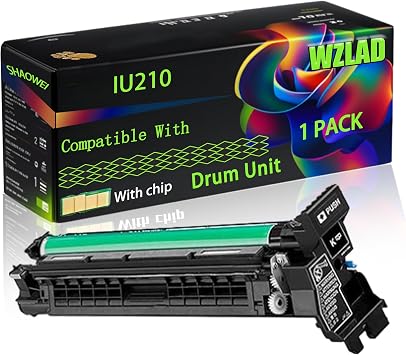IU210 Compatible for Konica Minolta Drum Unit with Chip Bizhub C 240 C 250 C 250 P C 252 C 252 Printers 1 Pack Black