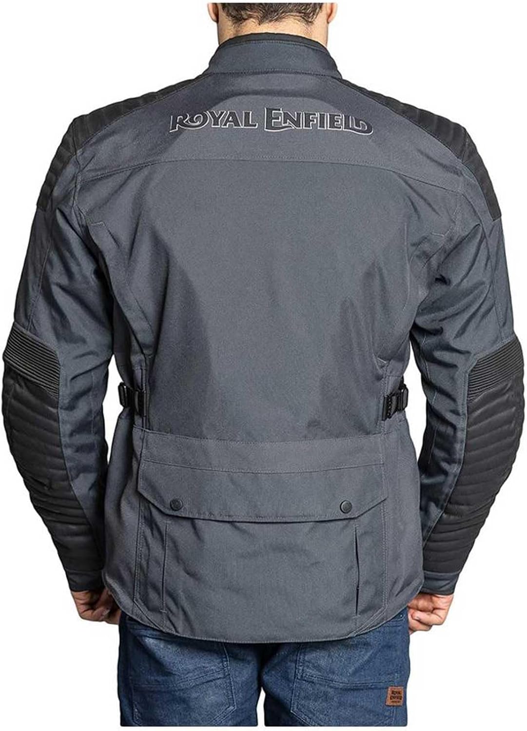Royal Enfield Khardungla Men's Riding Jacket, Motorcycle Full Body Protective Gear, Armored Touring & Adventure Biker Jacket