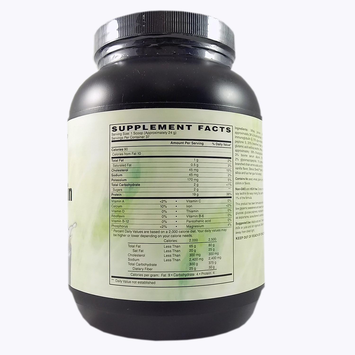 Holly Hill Health Foods, Whey Protein, Non GMO, Vanilla, 32 Ounces