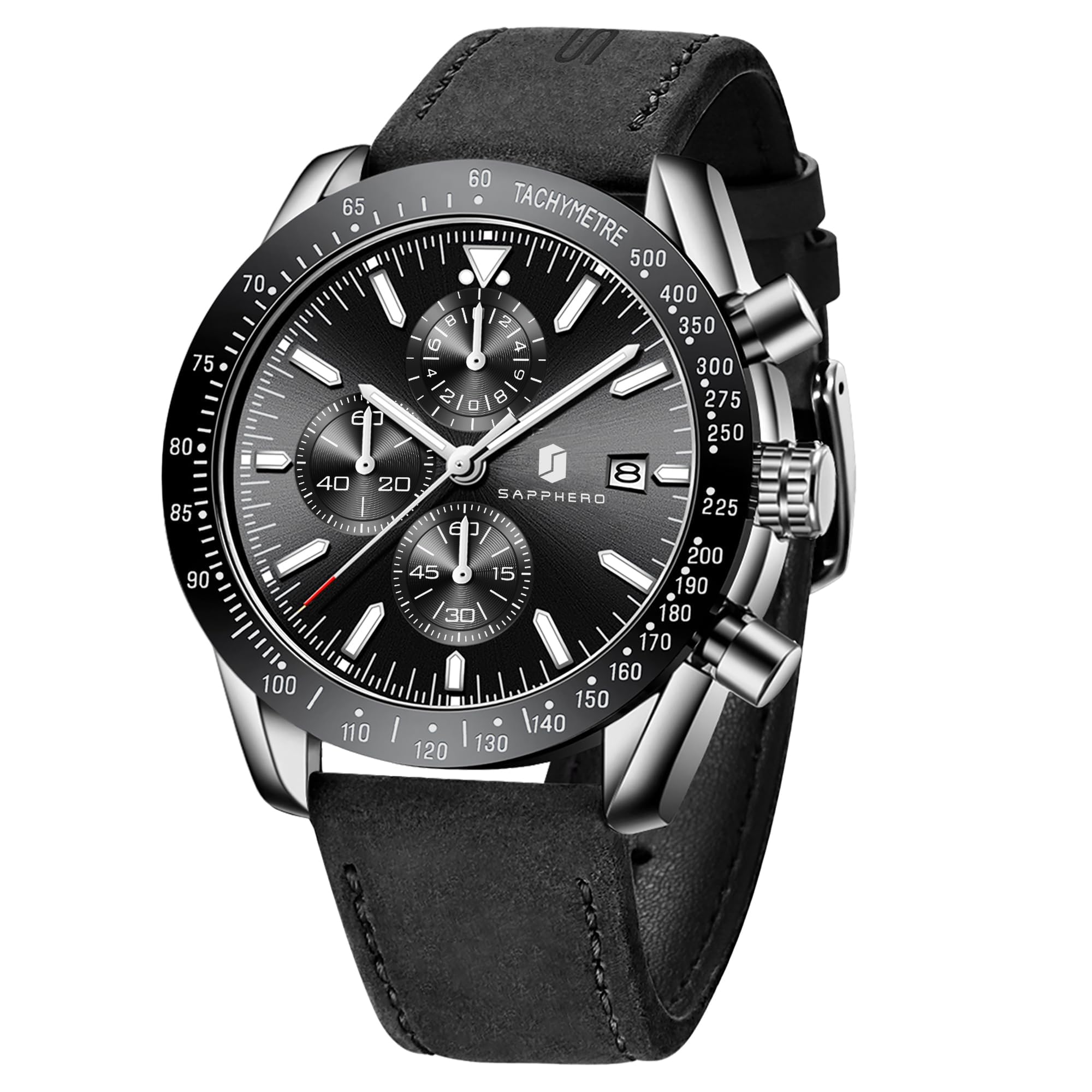 BENYAR Relojes Hombre Analógico Cronografo Impermeable Luminoso Fecha Reloj Pulsera Hombre Negocios Casual Relojes Eleg…