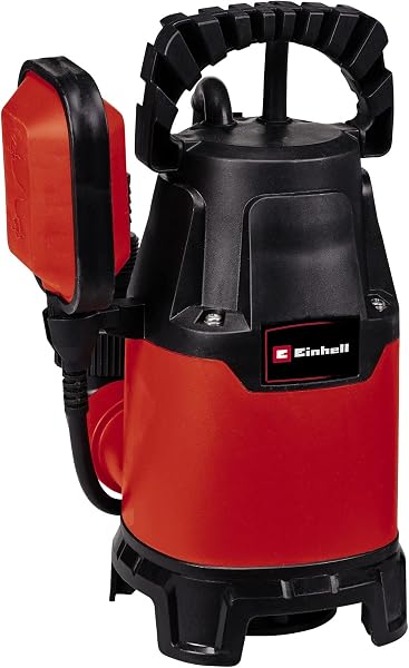 Einhell Pompe d’évacuation pour eaux chargées GC-DP 3325 ((330 W, débit 9 500 L/h, hauteur de refoulement max. 6 m, particules de Ø 25 mm) - 1