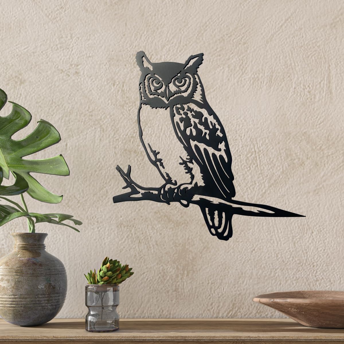 OULYDEKO Rostige Metallvögel – Set Mit 5 Vögeln Für Garten & Wand – Handarbeit Aus Stahl – Ca. 17 Cm Hoch