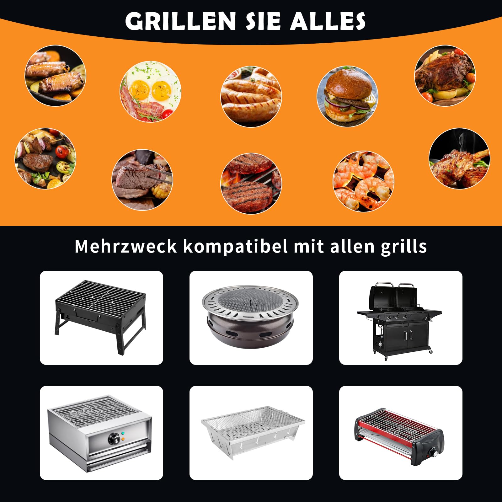 Uniwersalna płyta grillowa Plancha ze stali nierdzewnej 27x20CM Uniwersalna płyta grillowa BBQ Plancha pasująca do grilla gazowego Weber i grilla na węgiel drzewny, prostokątna, masywna