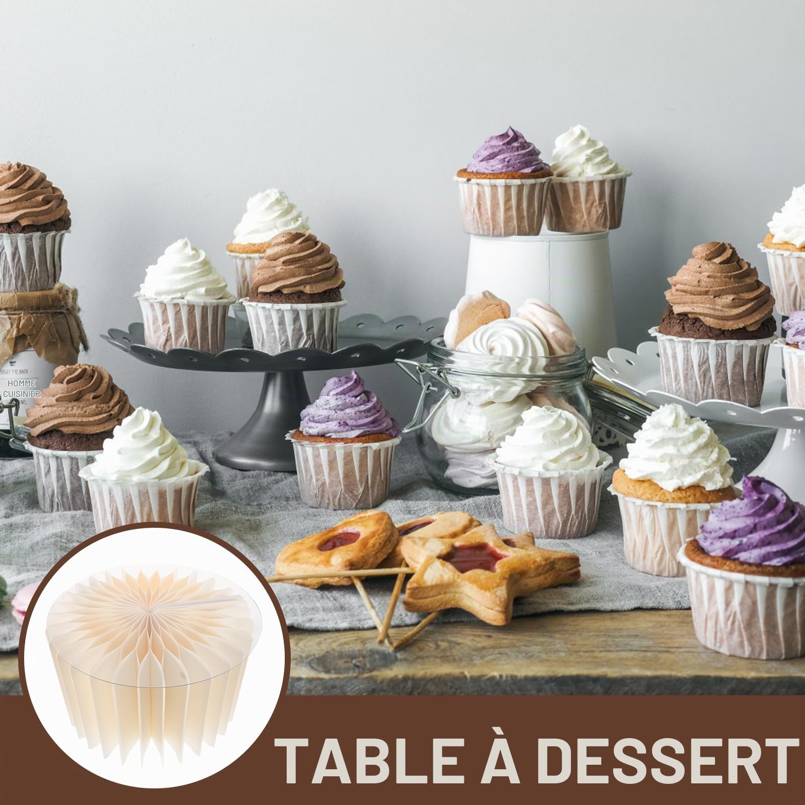 HOMSFOU Support De Piédestal Cylindrique 12X12X7.48 Pouces Socle Rond Stable Léger Avec Panneau Acrylique Pour Présentoir Gâteau Centre De Table Mariage Fête