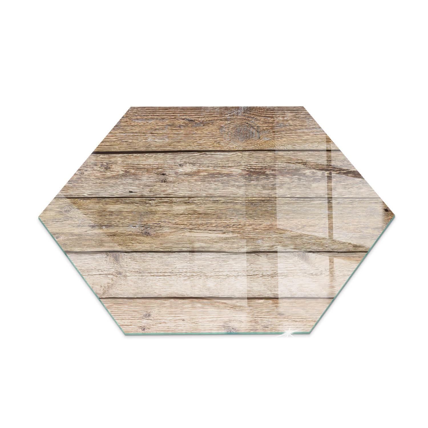 Placa de vidrio templado anti chispas para salvar suelos de madera