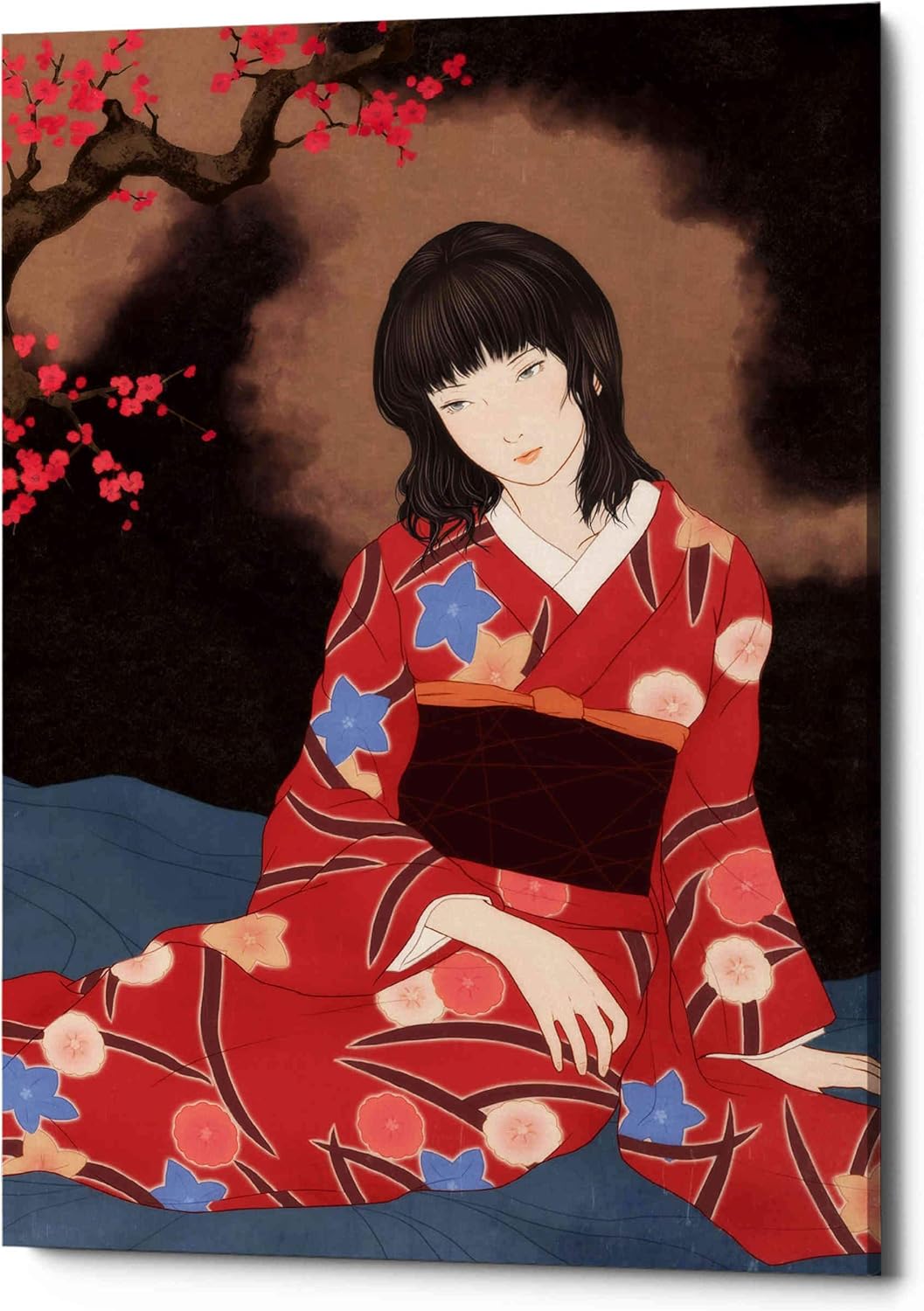 Epic Graffiti 'Harutonari' by Sai Tamiya, Canvas Wall Art, 18"x26"