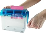 HOME-X Hand Crank Paper Document Shredder, Office and Teaching Supplies