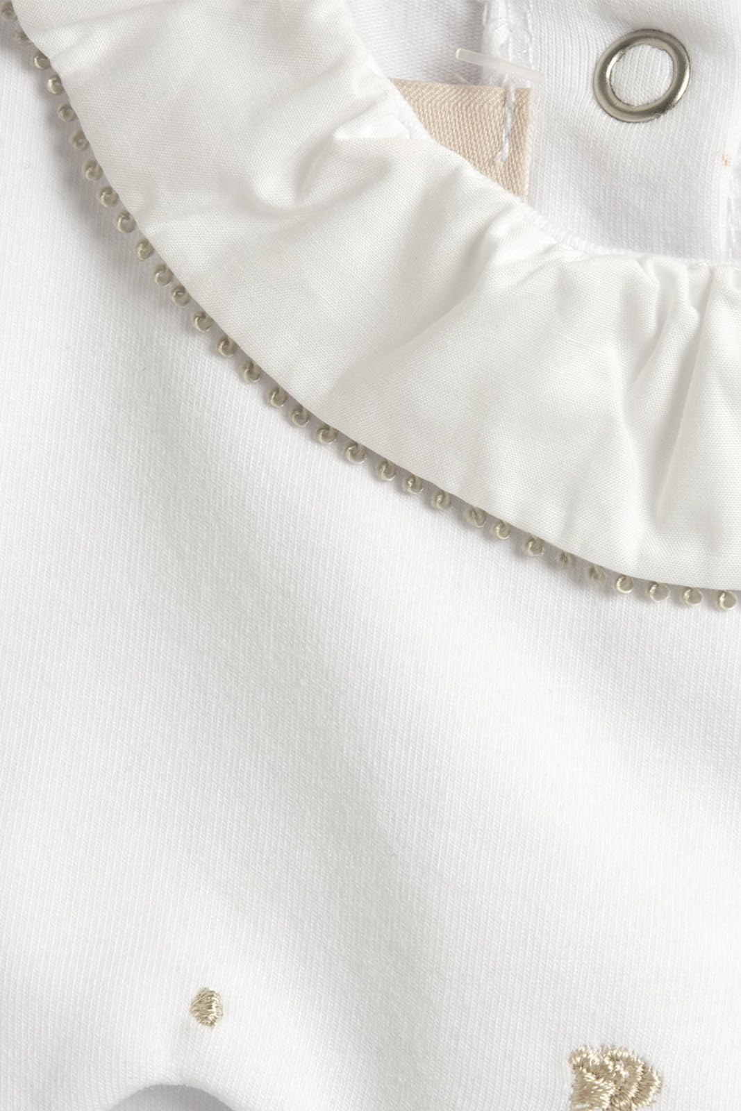 Chicco, Grenouillère Bébé Fille, Grenouillère en Coton Doux et Léger, avec Ouverture Dorsale Pratique et Entre Jambe, Conçue en Italie, Vêtements Bébé Fille 0-24 Mois