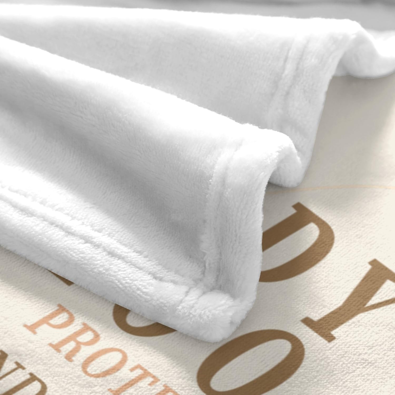 Super Soft Bear Fleece Throw Blanket - Warm Cozy Blanket for Couch Bed - Fluffy Travel Blanket - Fall Winter (60x80)