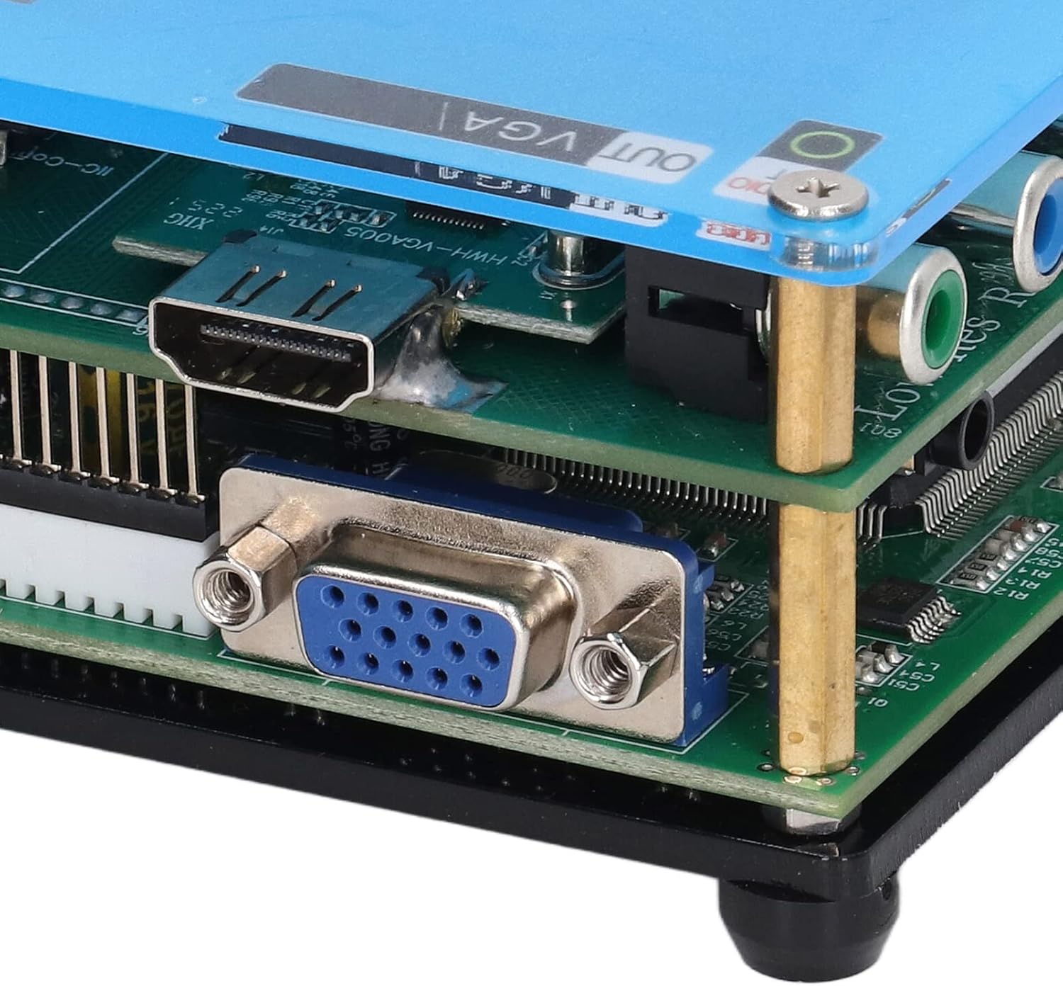 GBSC Control Video Converter Pro with OSD Function 3 Output Modes HDMI VGA for Retro Gaming Consoles PS2 480i 240p Adjustable Image Position 120x105x43mm