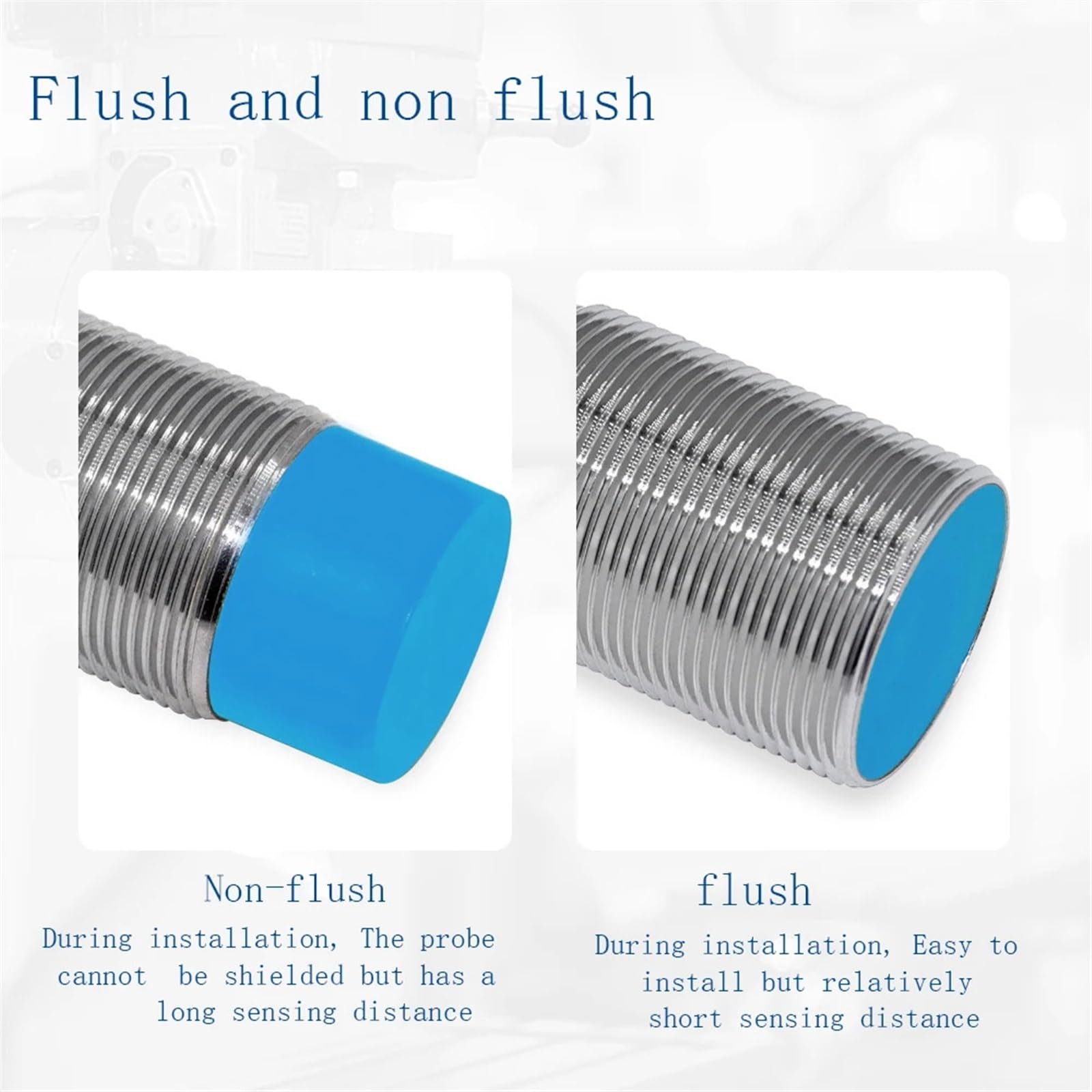 1 pz M30 Interruttori di prossimità induttivi 12 v 2 fili impermeabili schermati e non schermati PNP/NPN NO NC(BMN15-GM30-P3)