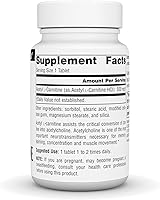 Vista 2 de Source Naturals Acetil L-carnitina, 500 mg, 30 tabletas