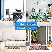 Vista 130 de Teal Hardwood Floor Desk Chair Mat, Painted Wood Board Horizontal Lines Birthdays Easter Holiday Print Backdrop Image, Protects Hardwood Floor Under