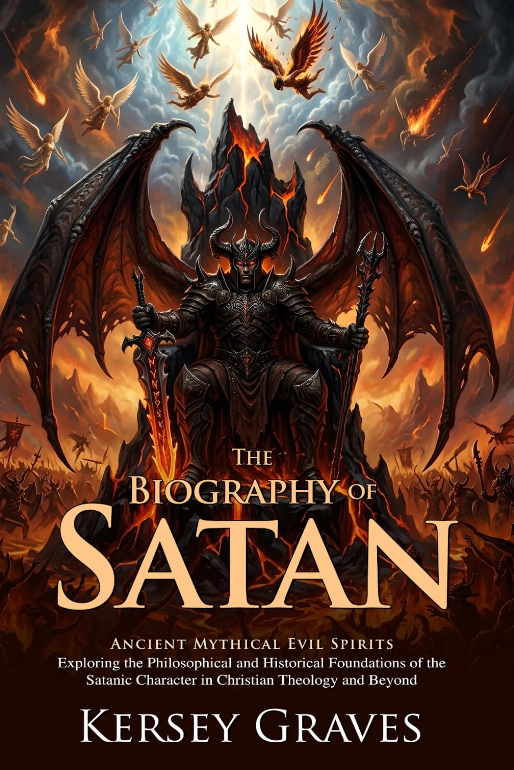 The Biography of Satan: The Origins and History of the Devil Figure: Fully Illustrated Edition with Author Biography and Commentary