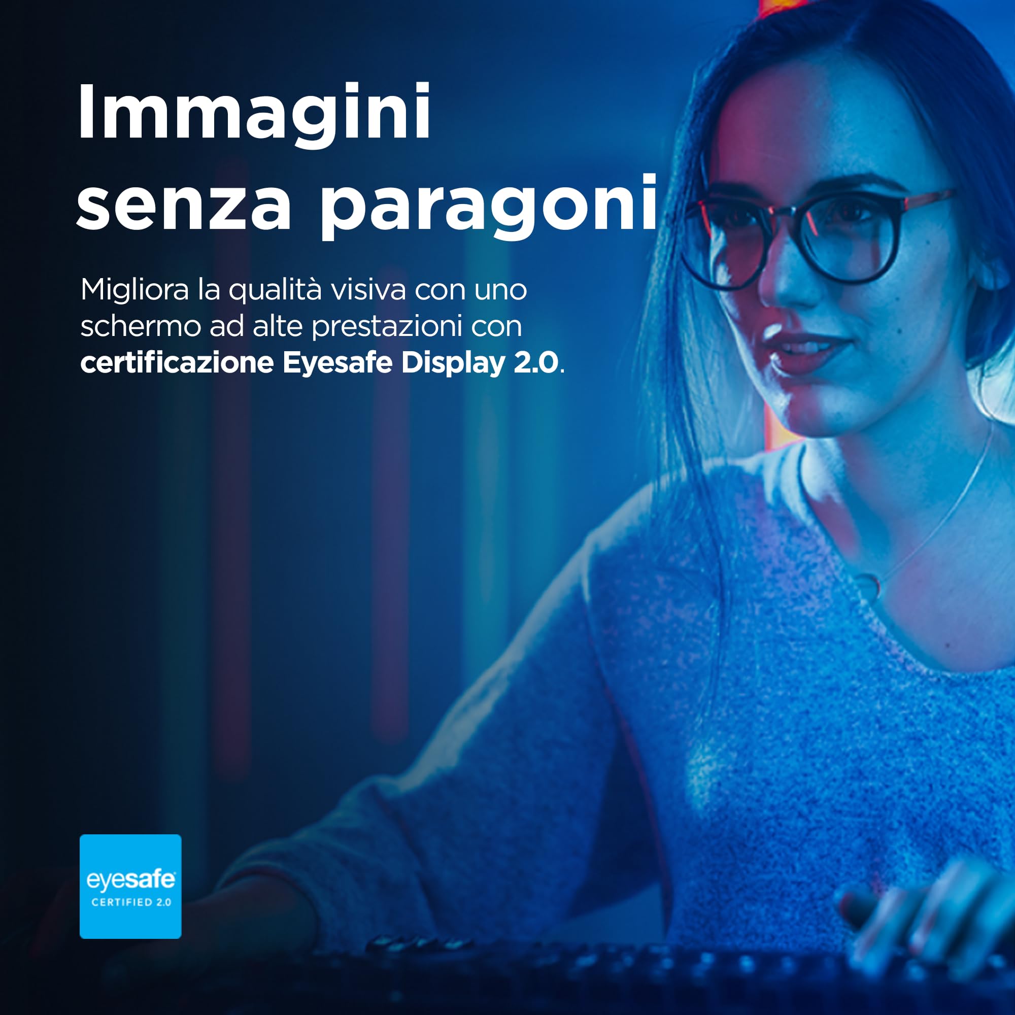 Lenovo Legion R27i-30 Monitor Gaming 27" FHD (1920x1080), IPS, 0.5ms, 165Hz (Overclock 180Hz), Altoparlanti, Regolabile, AMD FreeSync Premium, HDMI 2.1 + DP