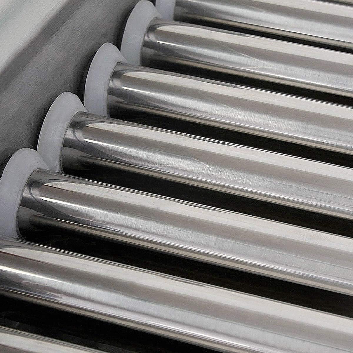 ReunionG Commercial Electric Hotdog Grilling Cooker 11 Rollers for 30 Hotdogs Stainless Steel Hot Dog Warmer Grilling Machine with Cover, Grade 1650W (20''W)