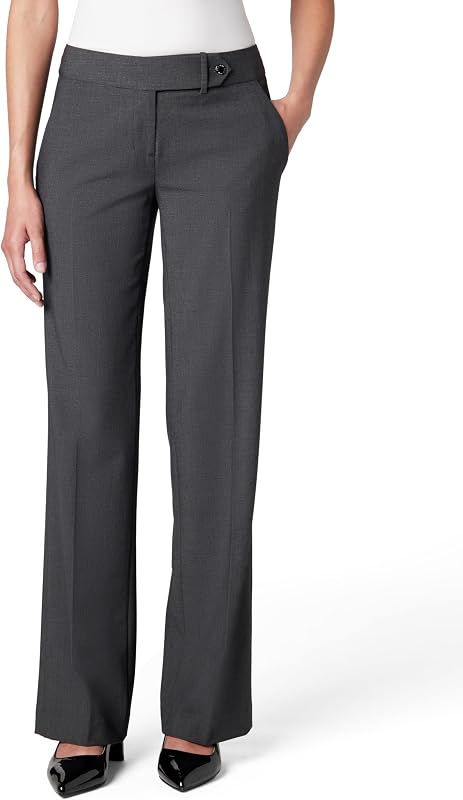 Women's Classic Fit Straight Leg Suit Pants