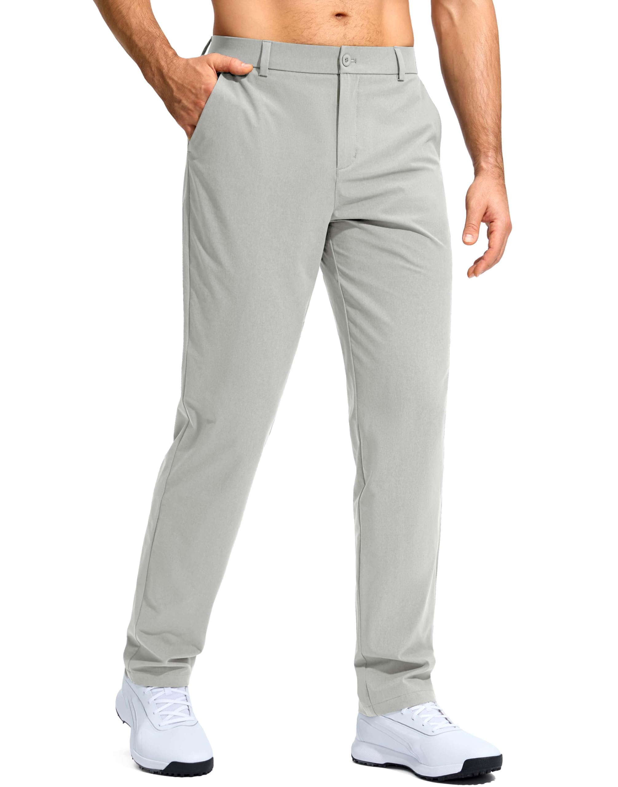 G Gradual Mens Golf Pants 30"/32"/34" Stretch Dress Work Casual Pants