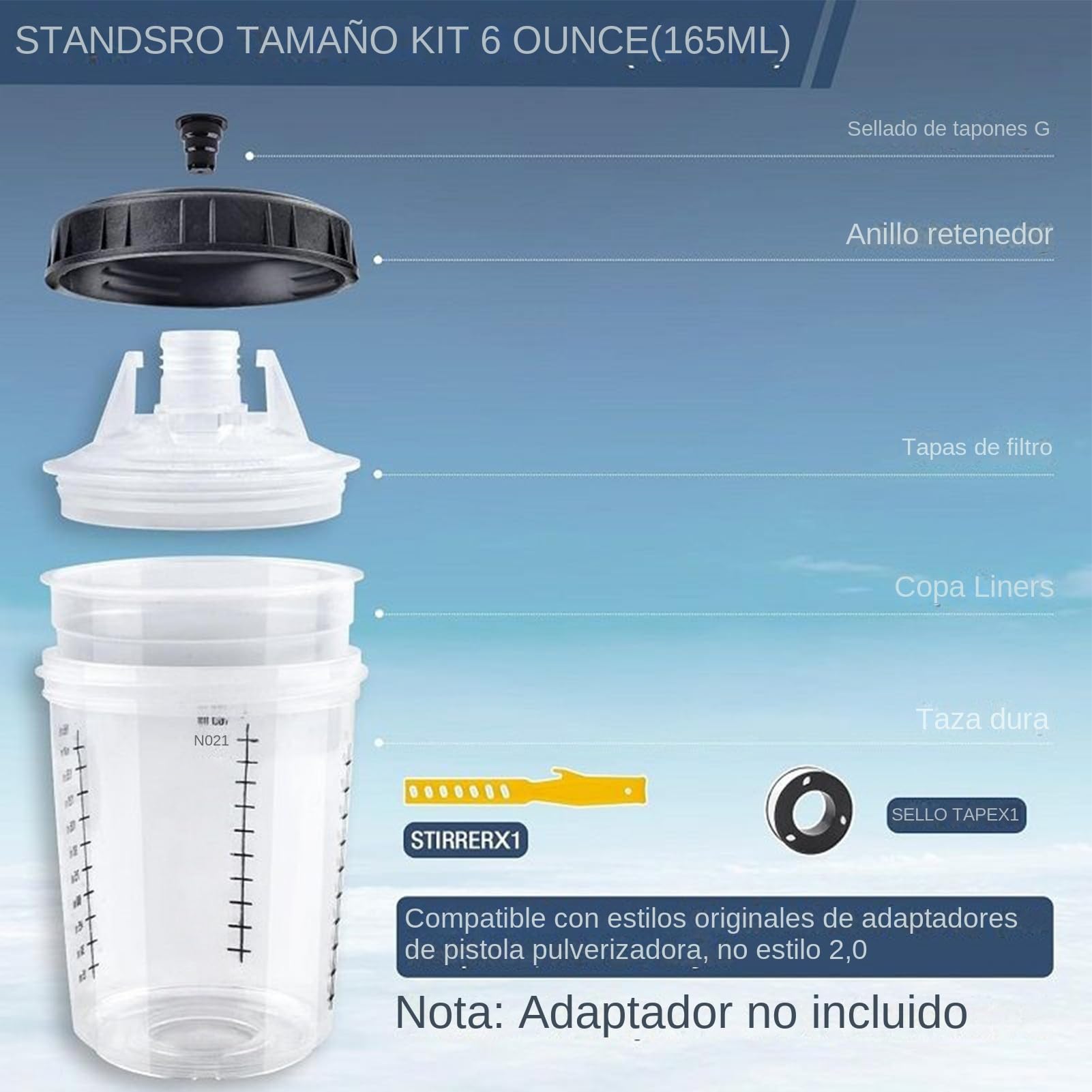 Vasos De Mezcla De Pintura Para Automóviles Vasos De Mezcla De Pintura Con | Utensilios Multiusos Compactos para Manualidades Reparaciones Modificación de Muebles y Modelos