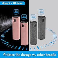 Vista 6 de walrfid 4 piezas limpiador de pantalla para auto, spray y toallitas limpiadoras de pantalla de computadora, kit de limpieza para laptop para iPad