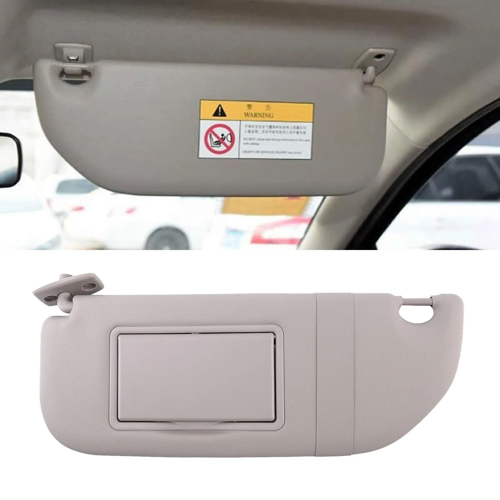 ALETTA PARASOLE Per Citroen Per C3 98038433DS Parasole Interno Sinistro Per Auto Visiere Interne Autoveicoli