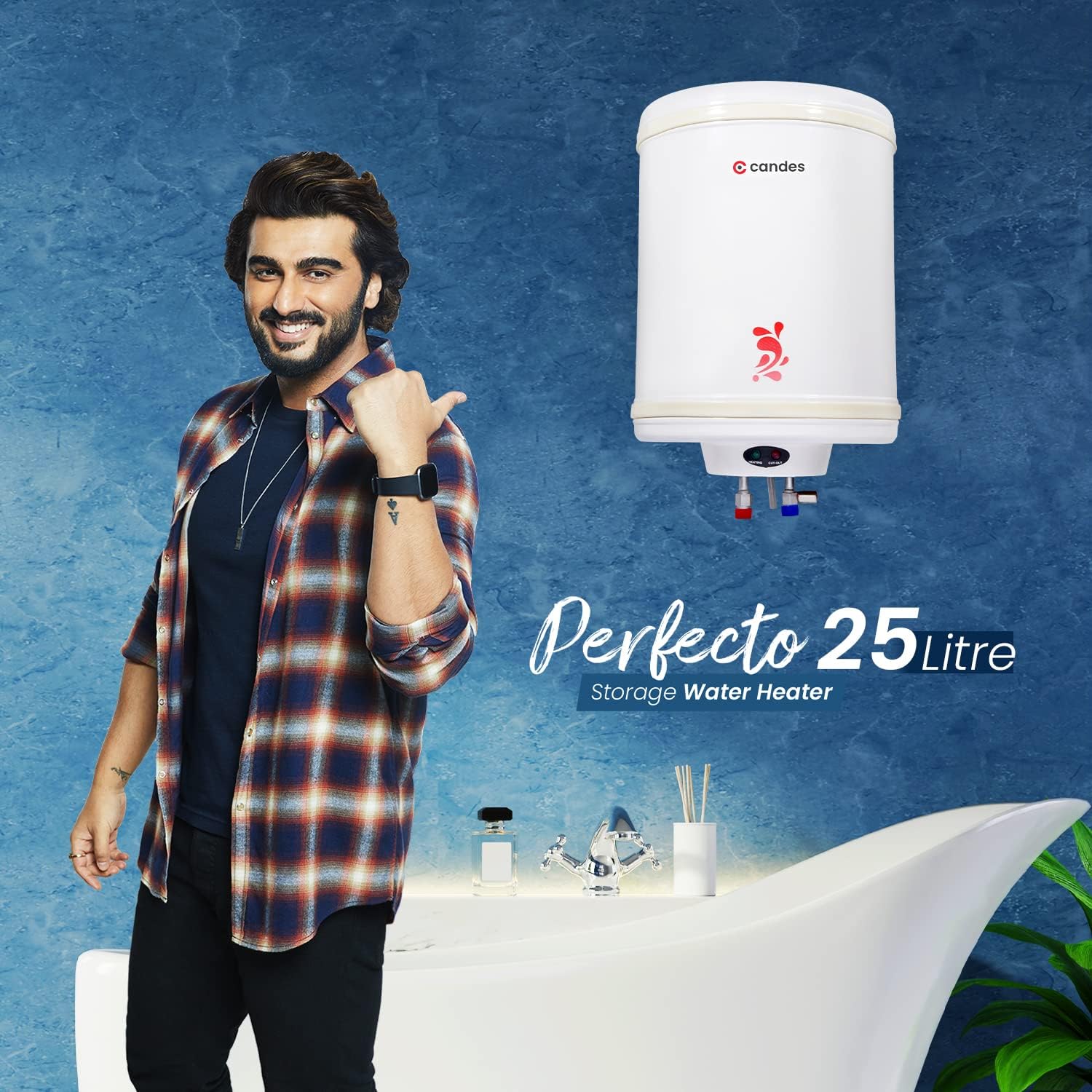 Buy Candes Geyser 25 Litre Year Warranty Water Heater for