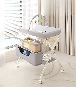 25530 おむつ交換台 ベビーケアテーブル オムツ交換台 折りたたみ ベビーケア おむつ交換台 折りたたみ オムツ交換台 おむつ替え台 車輪