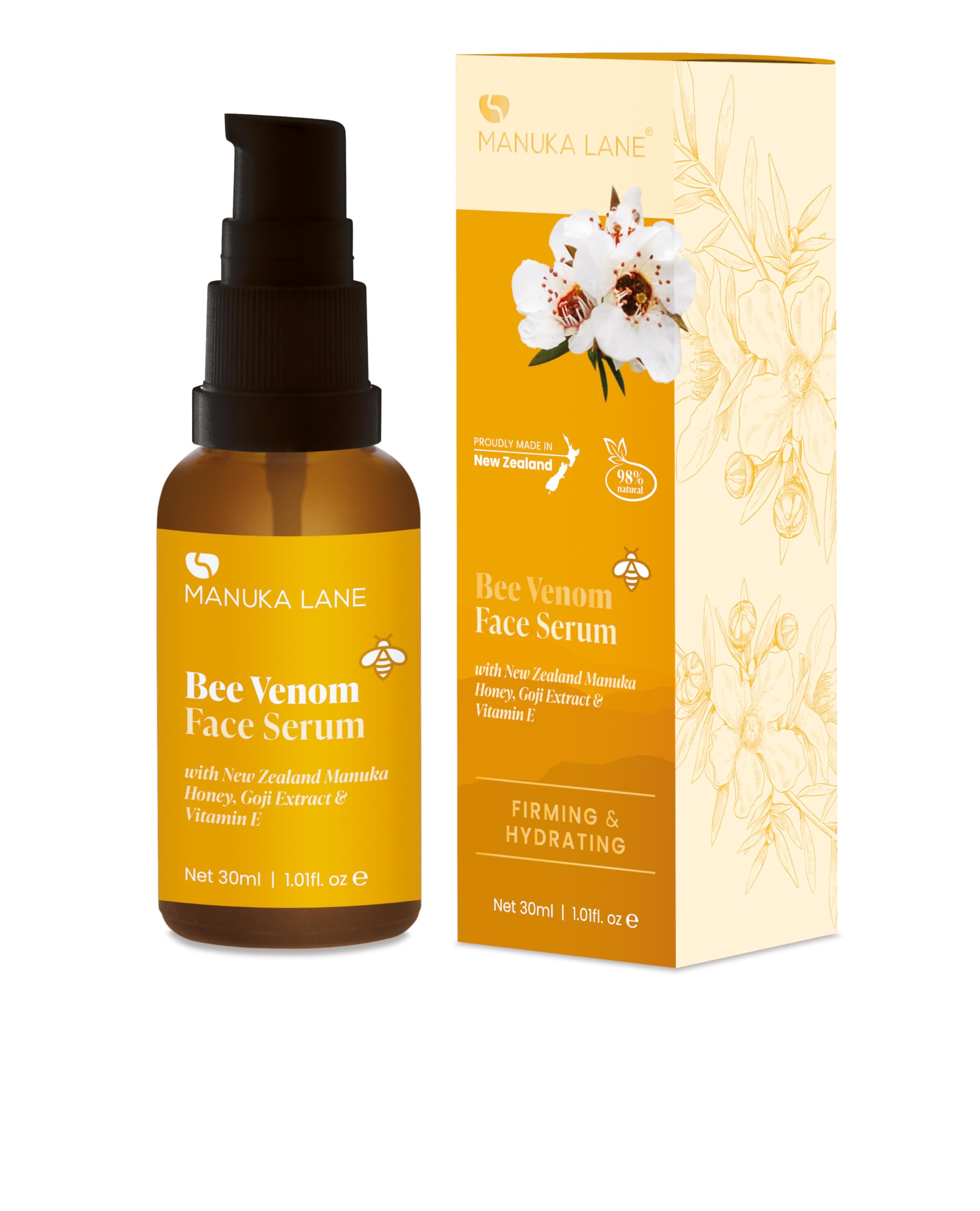 Amazon.com: Bee Venom Face Serum for Face and Neck with Manuka