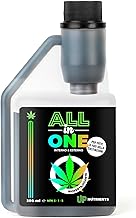 All In One Indoor and Outdoor Cannabis Fertiliser 250 ml – NPK 5-1-5 Plant Fertiliser All Stages Growth and Flowering – 100% Organic – Discreet Shipping