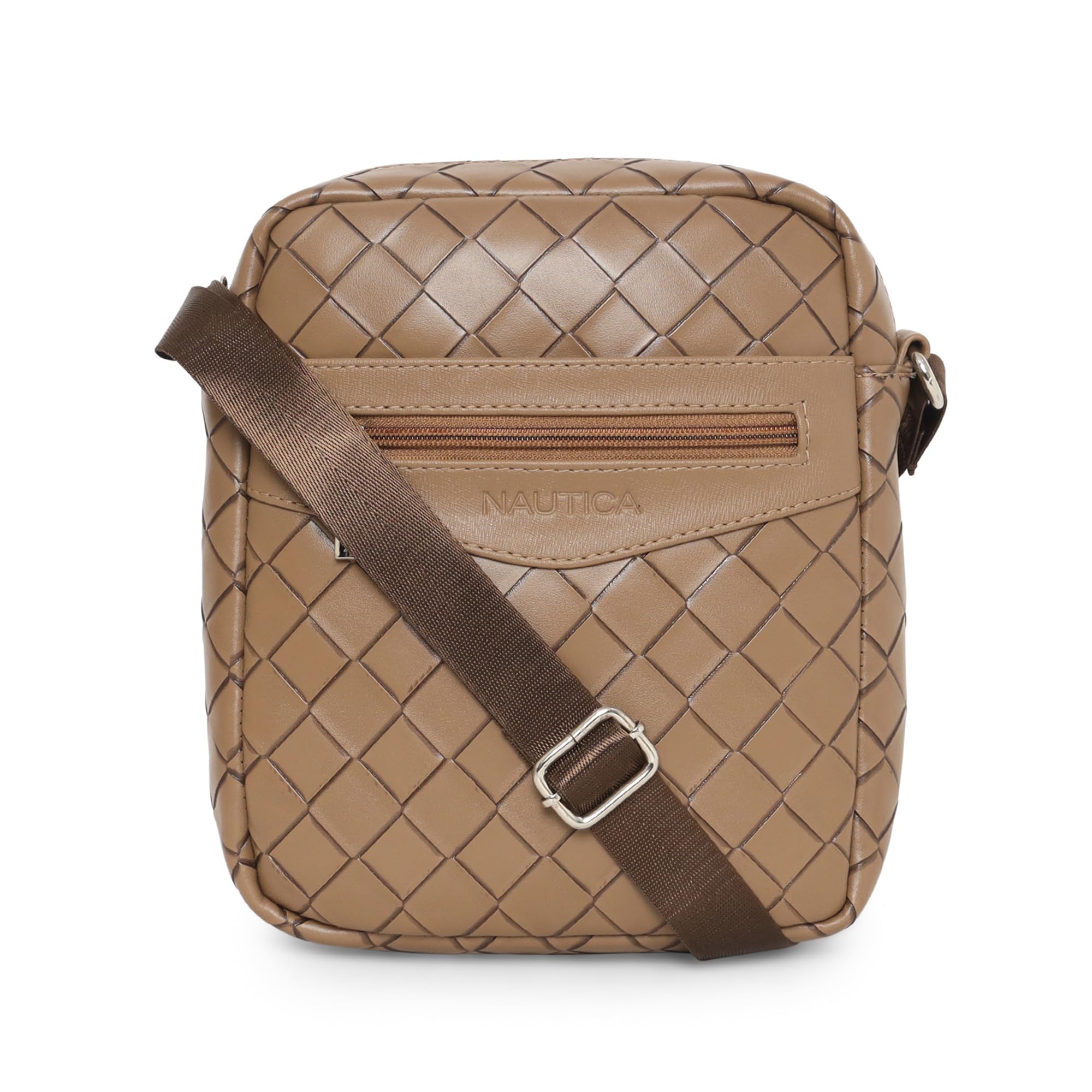 nautica Stylish Unisex Sling Bag | Sling Bags with Adjustable Strap | Spacious Compartment | Crossbody Bag For Men & Women with Zipper & Adjustable Strap | Idle Size-picture-44