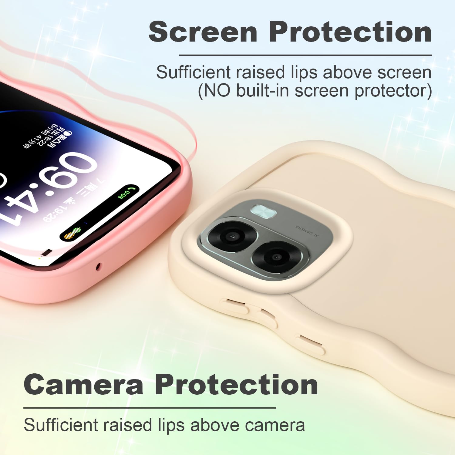 SEAHAI Magnetische Siliconen Hoes Voor Oppo A6X, A6 5G/4G En A6K – Ultradun, Mat Zwart, Schokbestendig En Draadloos Opladen-compatibel