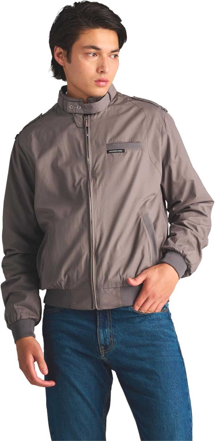 Members Only Original Iconic Racer Jacket for Men | Slim Fit | - Image 2