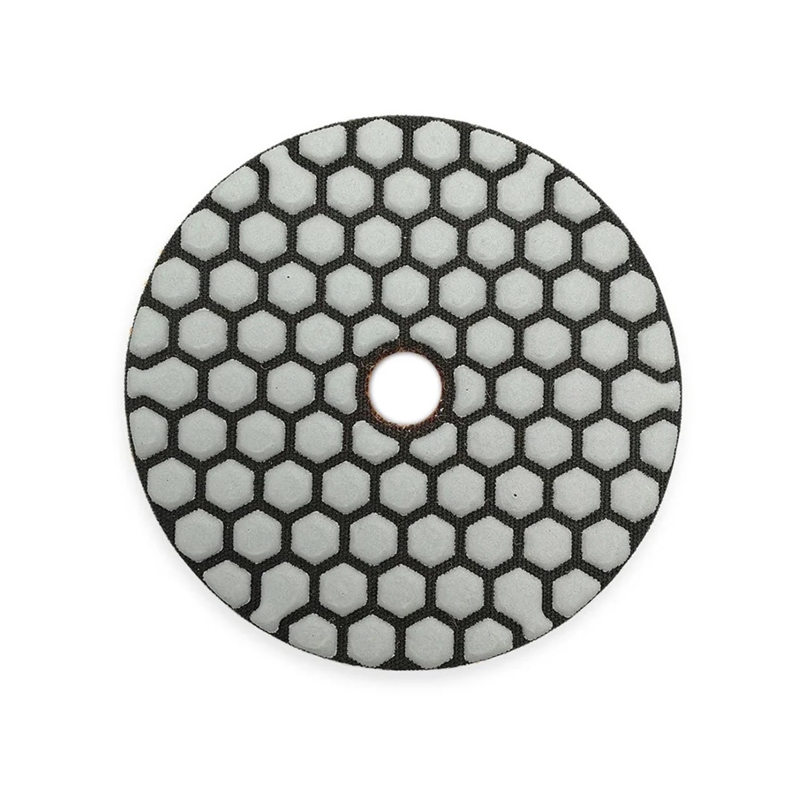 Almohadilla de pulido en seco de diamante for granito, grano de mármol #200, disco de lijado de resina Flexible, 7 Uds., 4 "/100mm