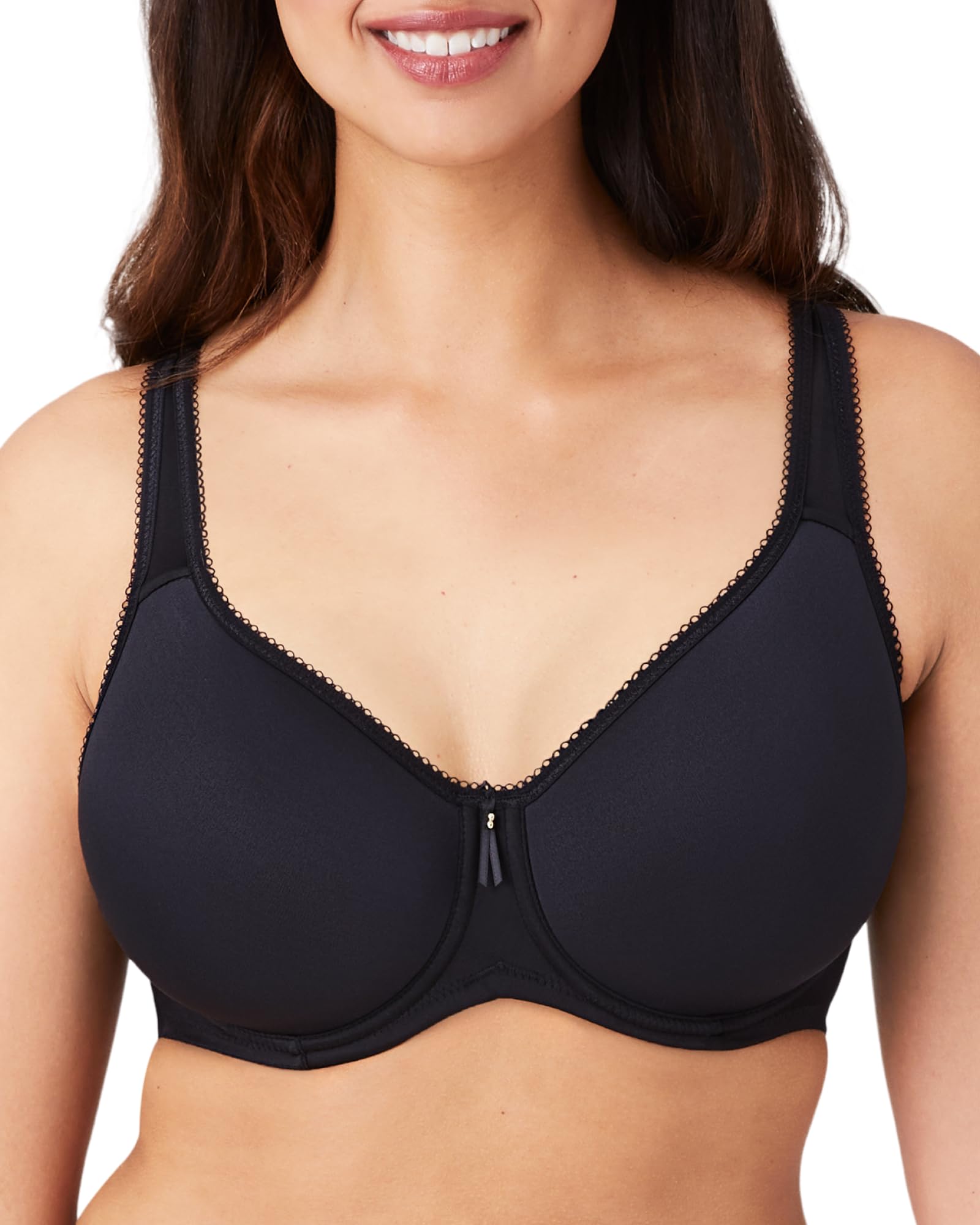Wacoal Women's Basic Beauty Lightly Padded Underwire Full Coverage T-Shirt Bra, 853192