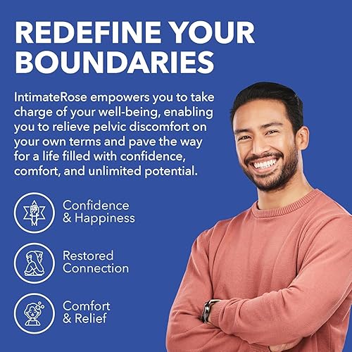 Miniatura 4 de Ahorra un 10% en la varita pélvica Intimate Rose para aliviar el dolor muscular pélvico y lubricante de terciopelo rosa hidratante vaginal de 8 onzas