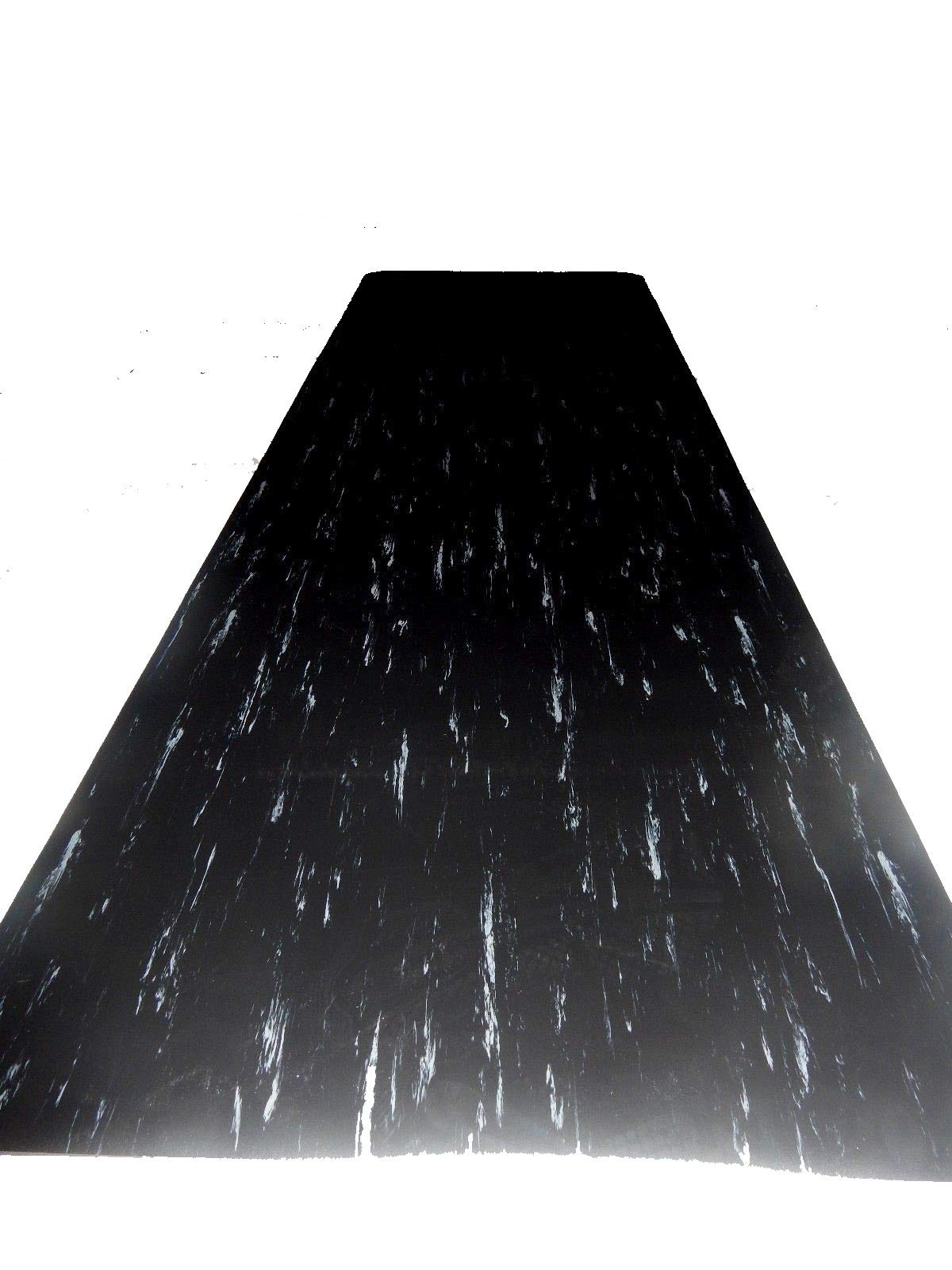 2' x 3' Anti Fatigue mat Marble 5/8 Thick. Black