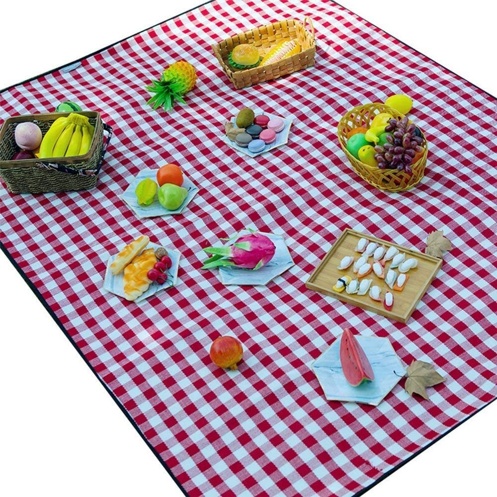 Coperte da Picnic Coperte da Picnic Impermeabile Pieghevole Pieghevole Picnic Mat Picnic Zaino Beach Mat Park Coperta Grande Picnic & Outdoor Blanket Assistenza all'Acqua a Prova di Supporto