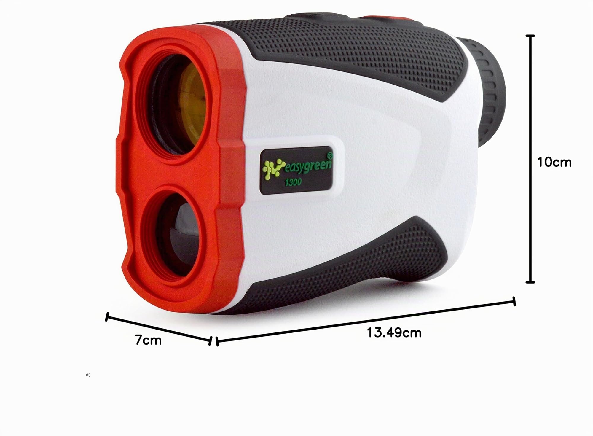 Second Chance Erwachsene 1300 Golf Entfernungsmesser Mit Slope-switch Technologie (1300 Yard Range), weiß