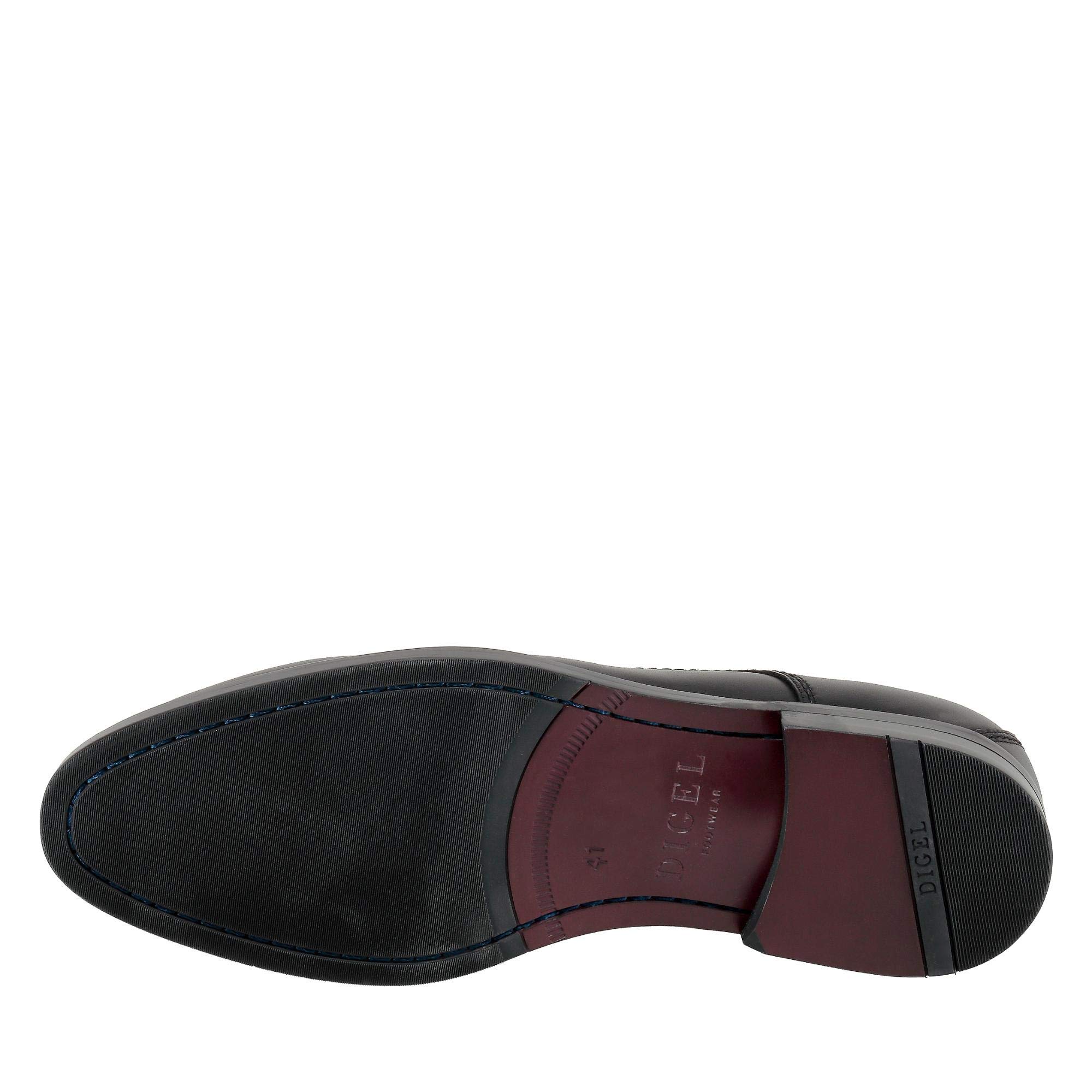 DIGEL Sebastian Herren Business Schuhe | Glattleder Derby mit klassischer Schnürung für die Büroarbeit, Hochzeit, Events | Größe 41 EU
