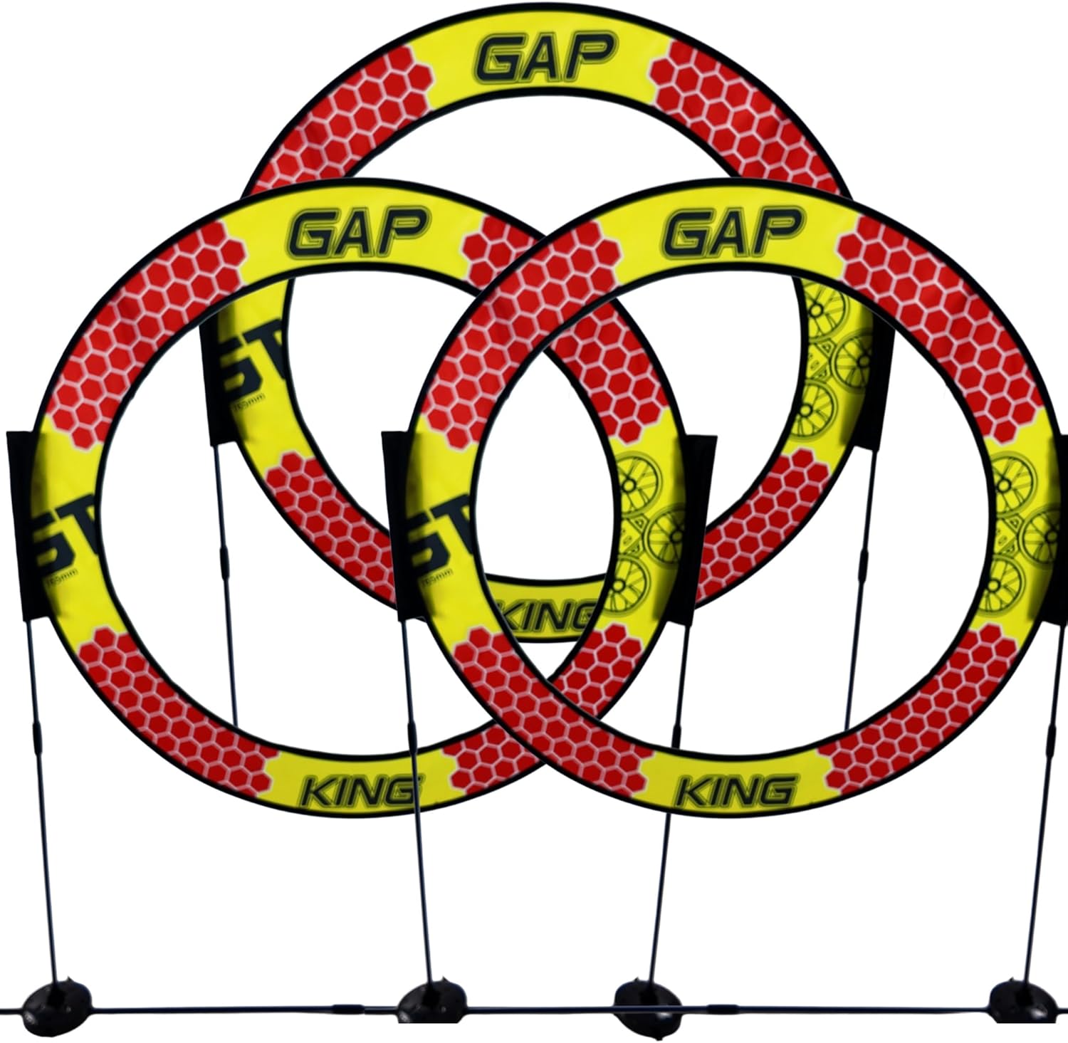 GAPKING Drone Obstacle Course Kit Includes Pro Race Hoop Size, Perfect for Competition FPV Racing of drones or model aircraft Game Loop Gate Set